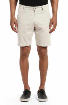 Mavi Jeans Noah Stretch Twill Flat Front Shorts