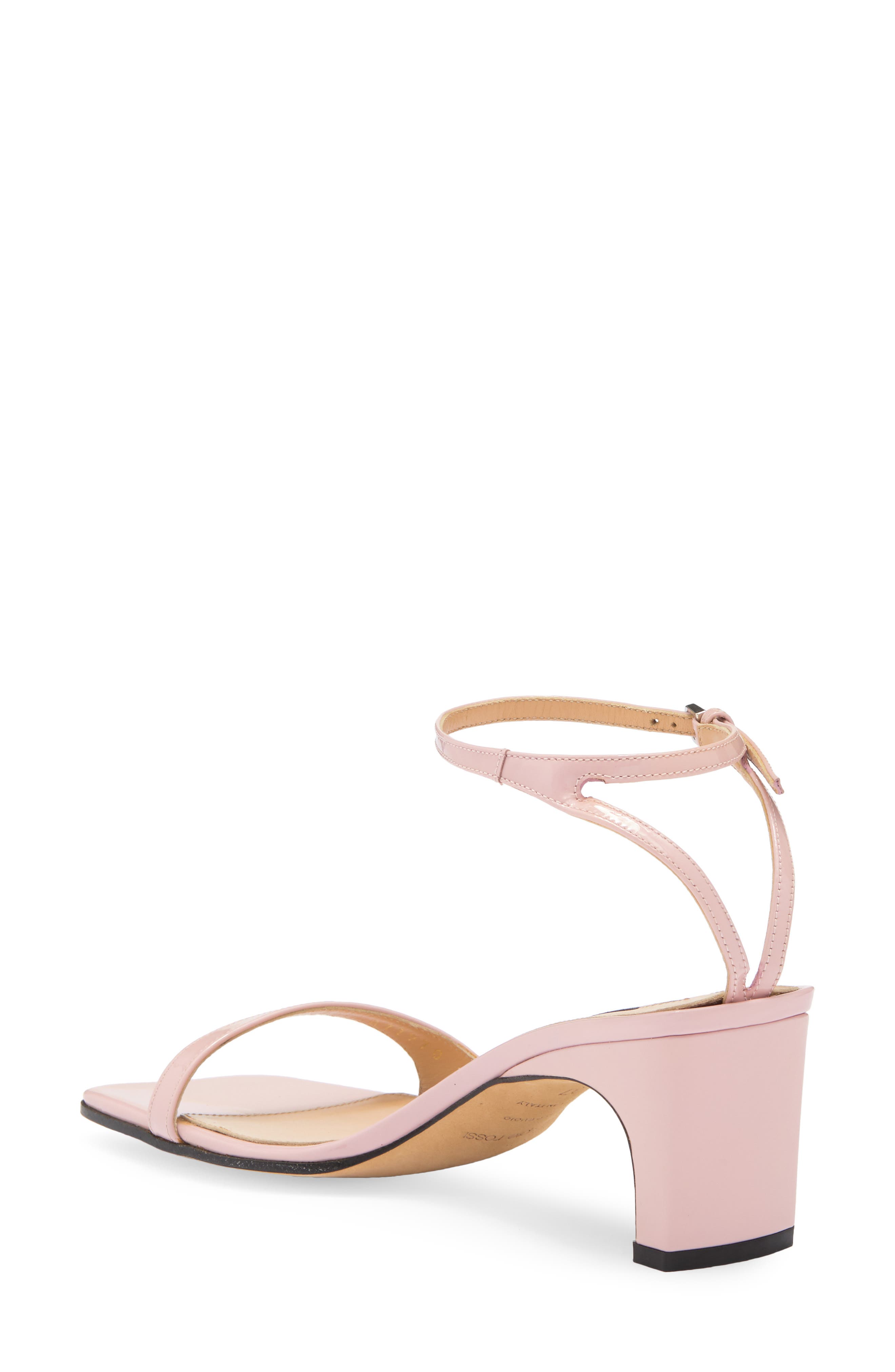 Sergio Rossi Kitten Heel Ankle Strap Sandal, Alternate, color, 