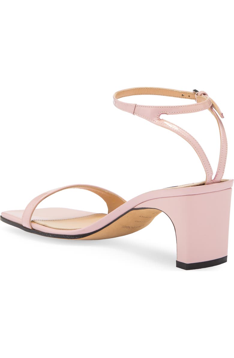 Sergio Rossi Kitten Heel Ankle Strap Sandal, Alternate, color,