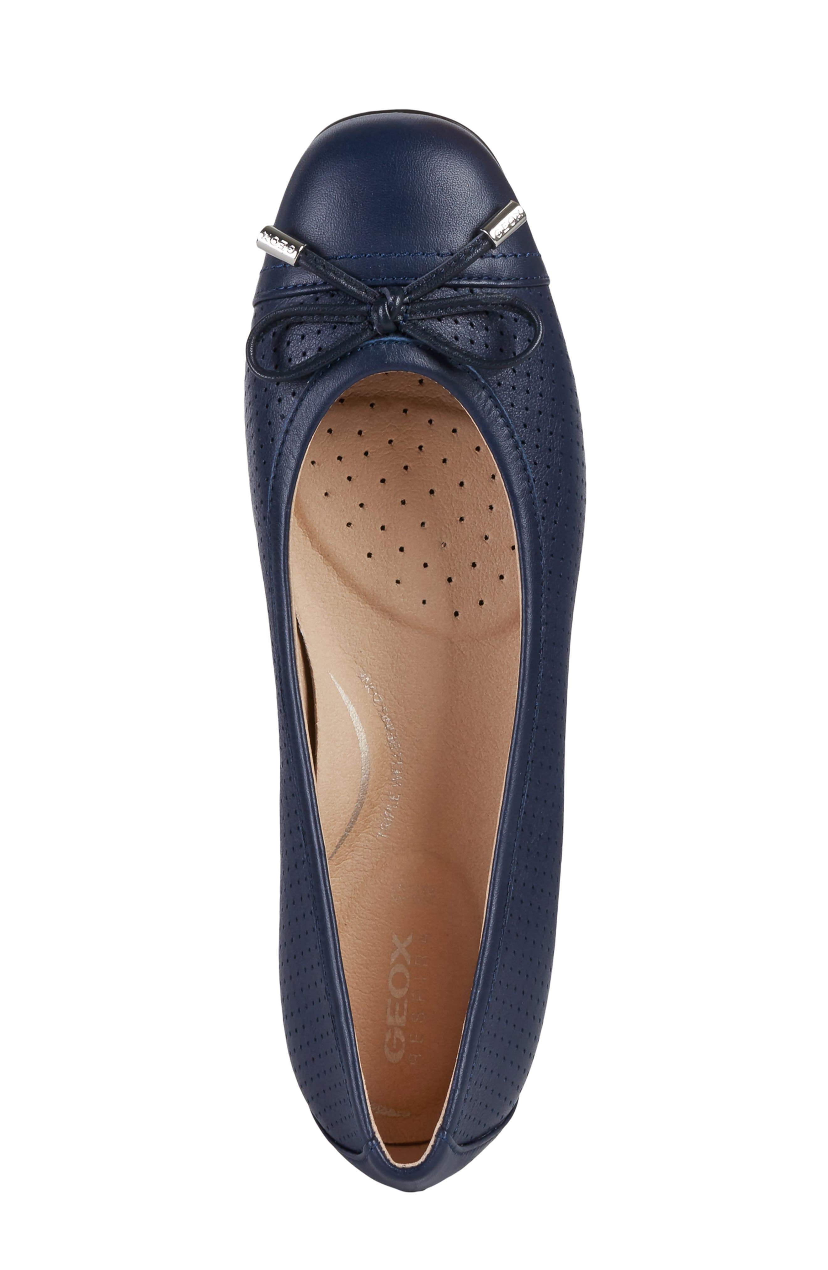 Geox Annytah Cap Toe Flat, Alternate, color, 