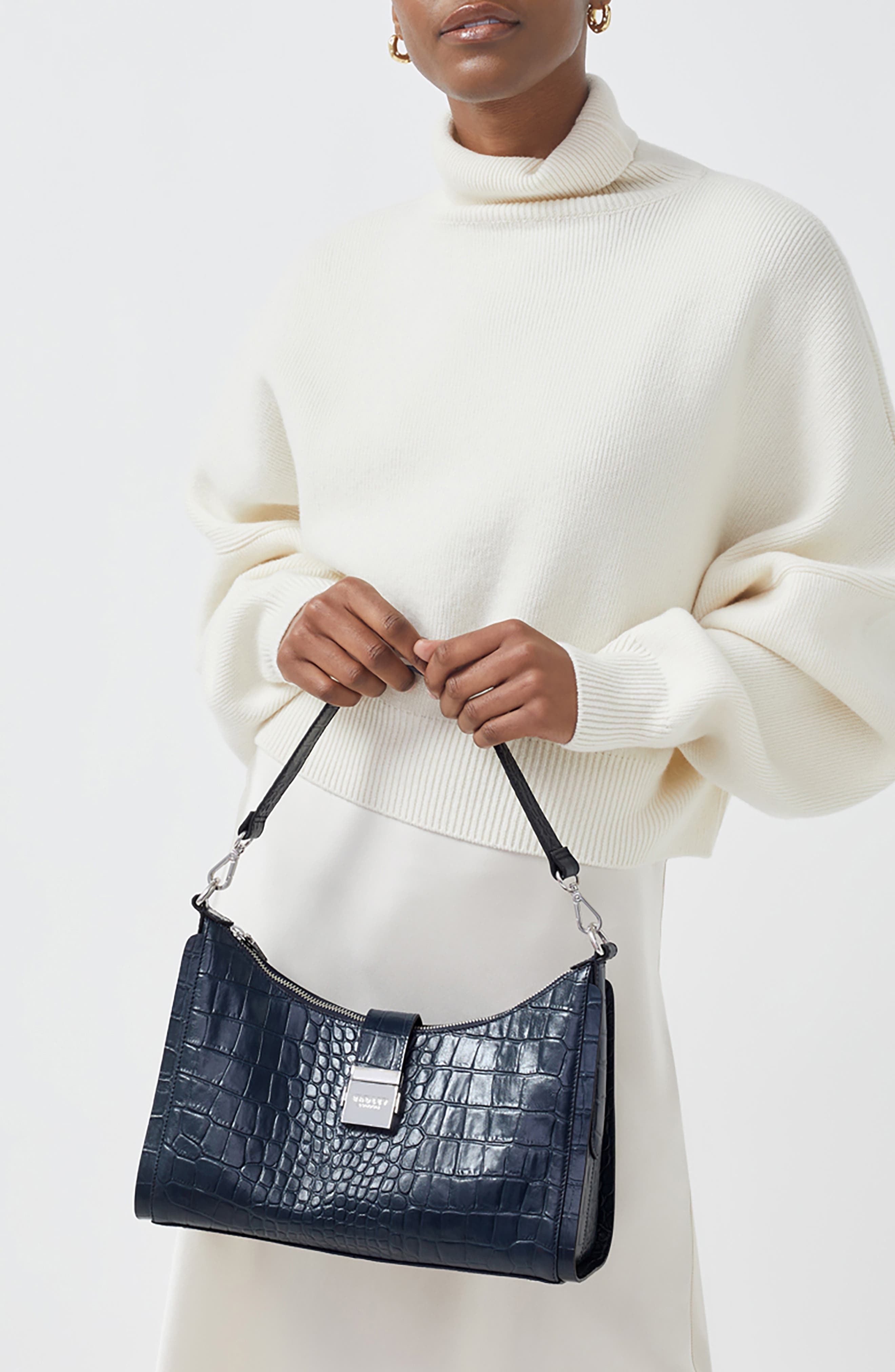 Radley Sloane Street Leather Shoulder Bag, Alternate, color, 