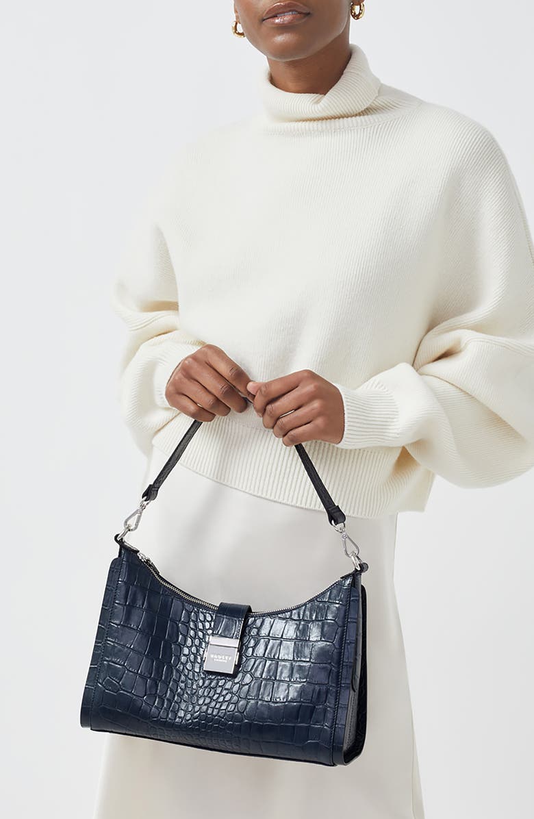 Radley Sloane Street Leather Shoulder Bag, Alternate, color,