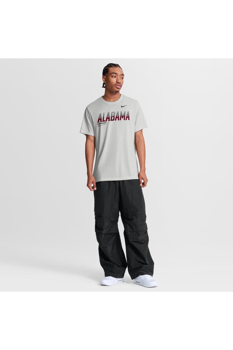 Men's Nike Gray Alabama Crimson Tide Sideline Legend Dri-FIT T-Shirt, Alternate, color, Gray