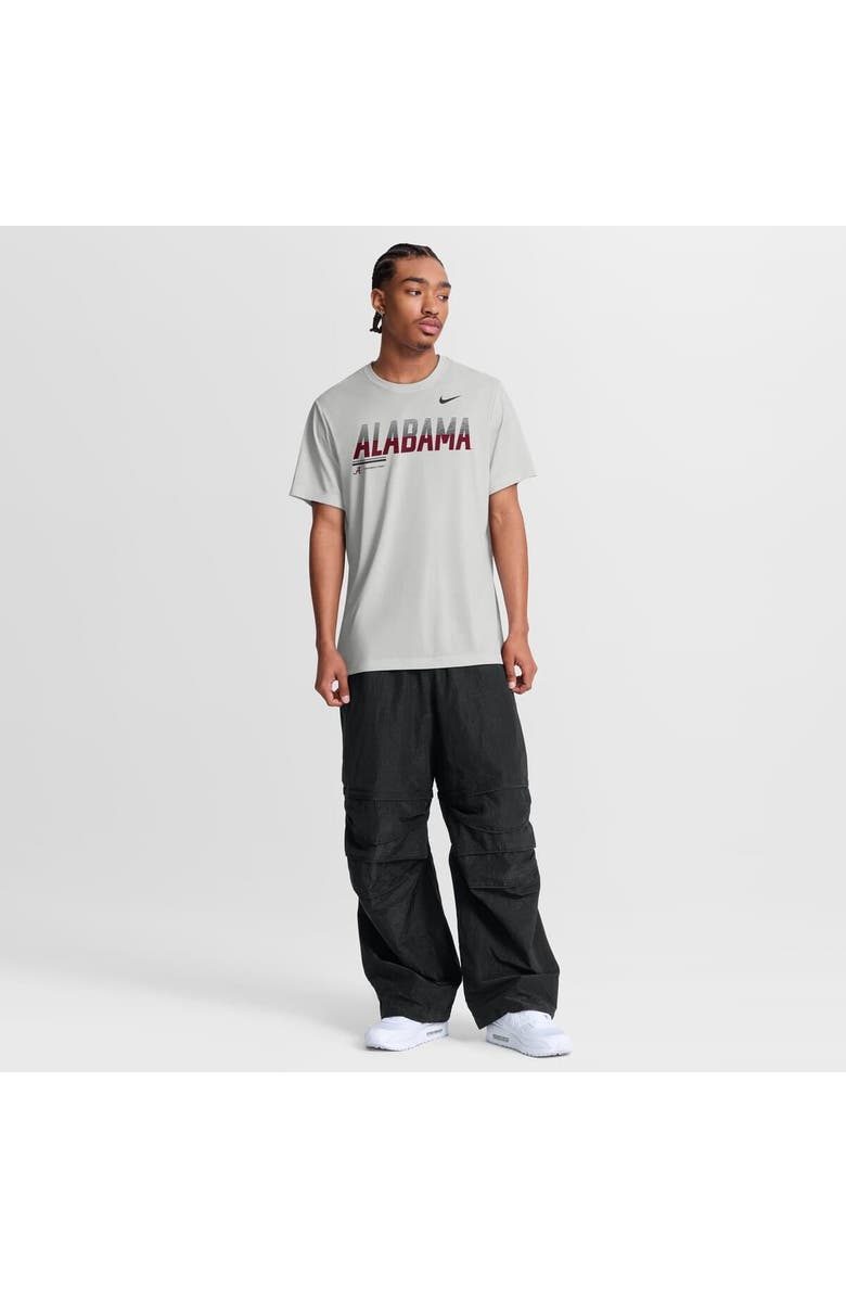 Nike Men's Nike Gray Alabama Crimson Tide Sideline Legend Dri-FIT T-Shirt, Alternate, color, Gray