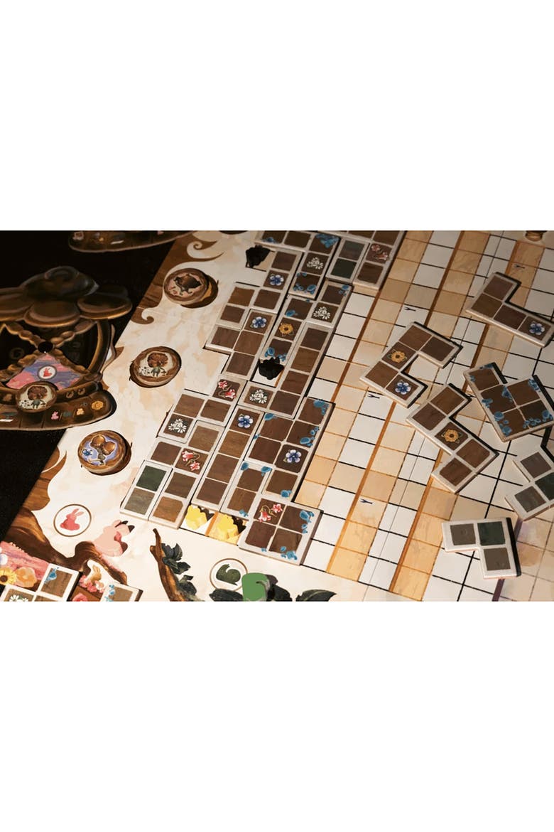 Last Lantern, Co Operative Tile Laying Board Game, Alternate, color, Multicolored