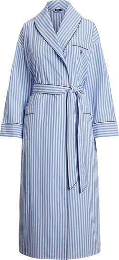 Heritage Stripe Cotton Blend Robe