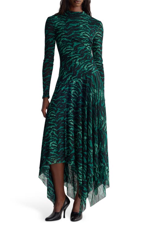 Margot Mesh Midi Dress
