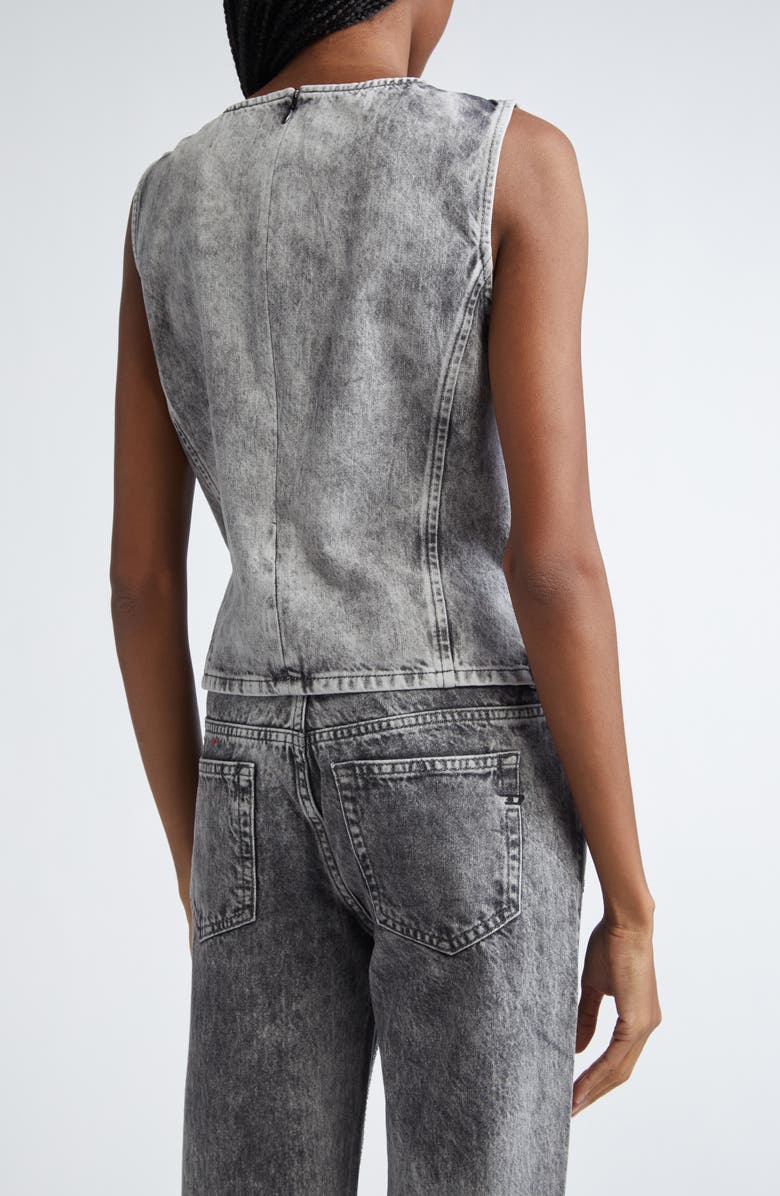 DIESEL<sup>®</sup> De-Pinar-S Sleeveless Denim Top, Alternate, color, Black/ Denim