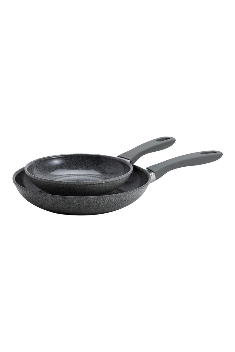 Parma Plus Ceramic Fry Pan Set, Main, color, GREY