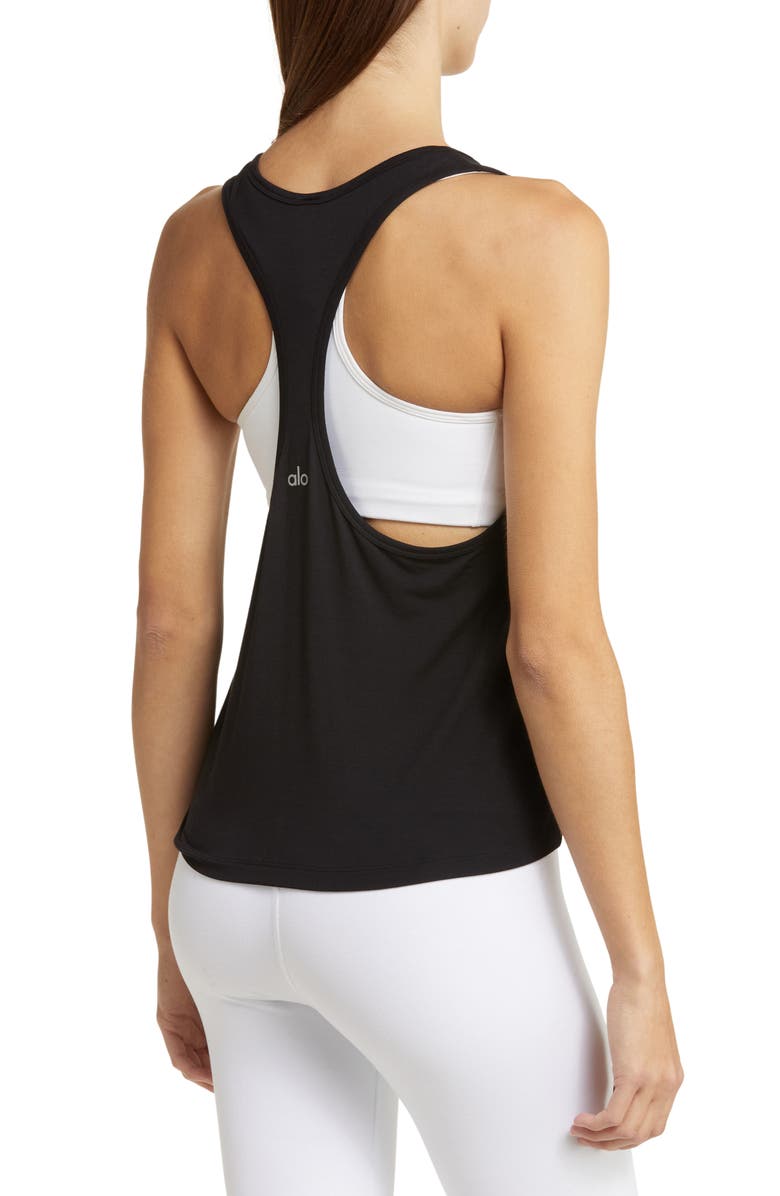 Alo All Day Racerback Tank, Alternate, color,