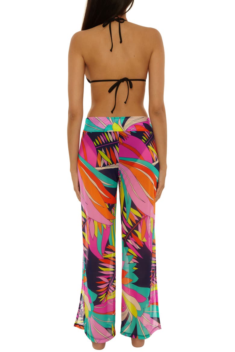 Paralia Mesh Cover-Up Pants, Alternate, color, MULTI
