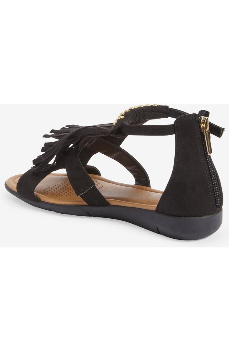 Comfortview The Carmella Sandal, Alternate, color, Black