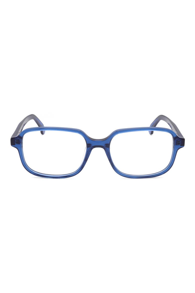 53mm Round Reading Glasses, Main, color, BLUE