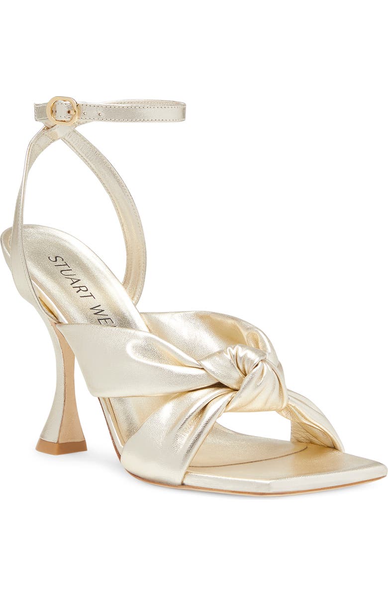 Stuart Weitzman Playa Ankle Strap 100 Knot Sandal, Main, color,