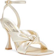Stuart Weitzman Playa Ankle Strap 100 Knot Sandal