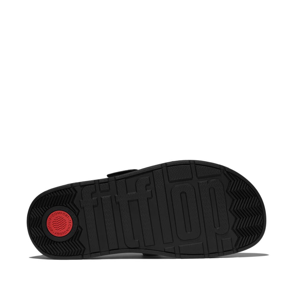 Gen-FF Buckle Two-Bar Sandal, Alternate, color, Black