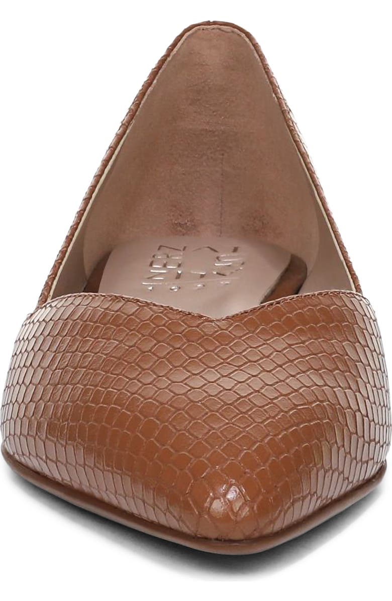 Naturalizer Havana Pointed Toe Flat, Alternate, color,