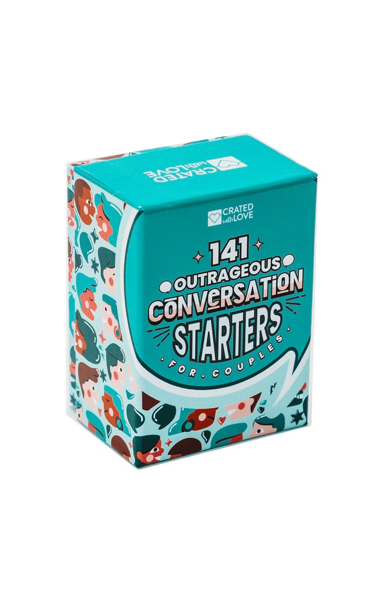 Crated with Love 141 Outrageous Conversation Starters For Couples, Main, color, Multicolored