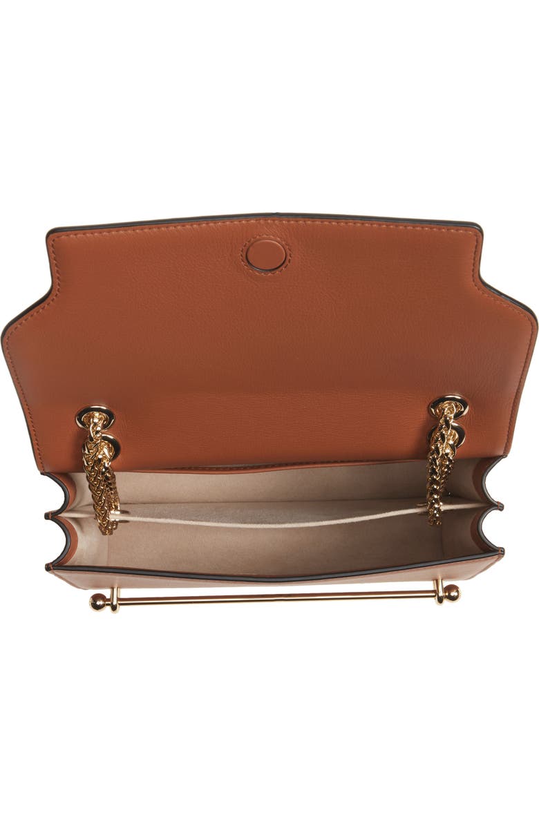 Strathberry East/West Leather Shoulder Bag, Alternate, color,