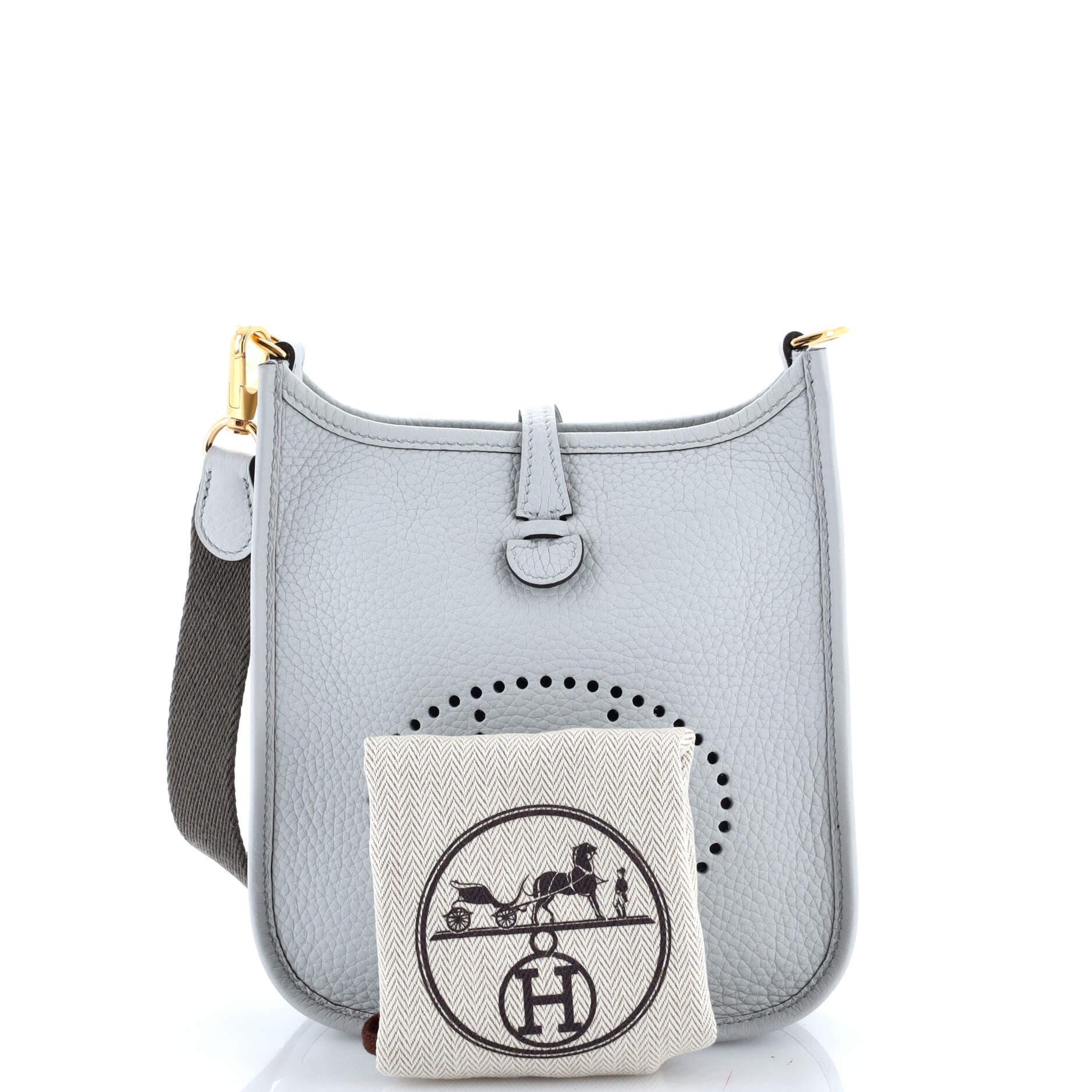 Pre-Owned Hermes Evelyne Bag Gen III Clemence TPM, Alternate, color, 