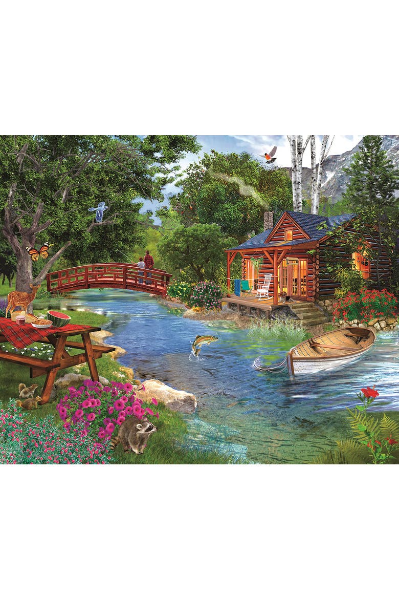 Simple Pleasures 1000 piece Jigsaw Puzzle for Adults, Alternate, color, Multicolor
