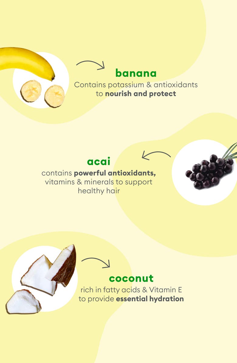 Briogeo Be Gentle, Be Kind Banana + Coconut Nourishing Superfood Shampoo, Alternate, color, 