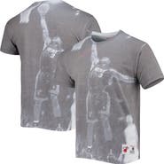 Mitchell & Ness Men's Mitchell & Ness Dwyane Wade Heather Gray Miami Heat Above The Rim T-Shirt