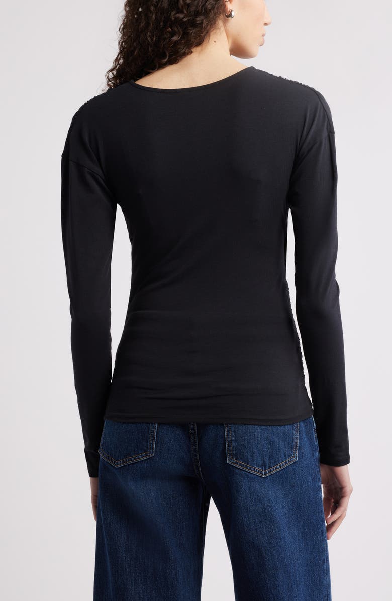 Nordstrom Faux Wrap Top, Alternate, color, 