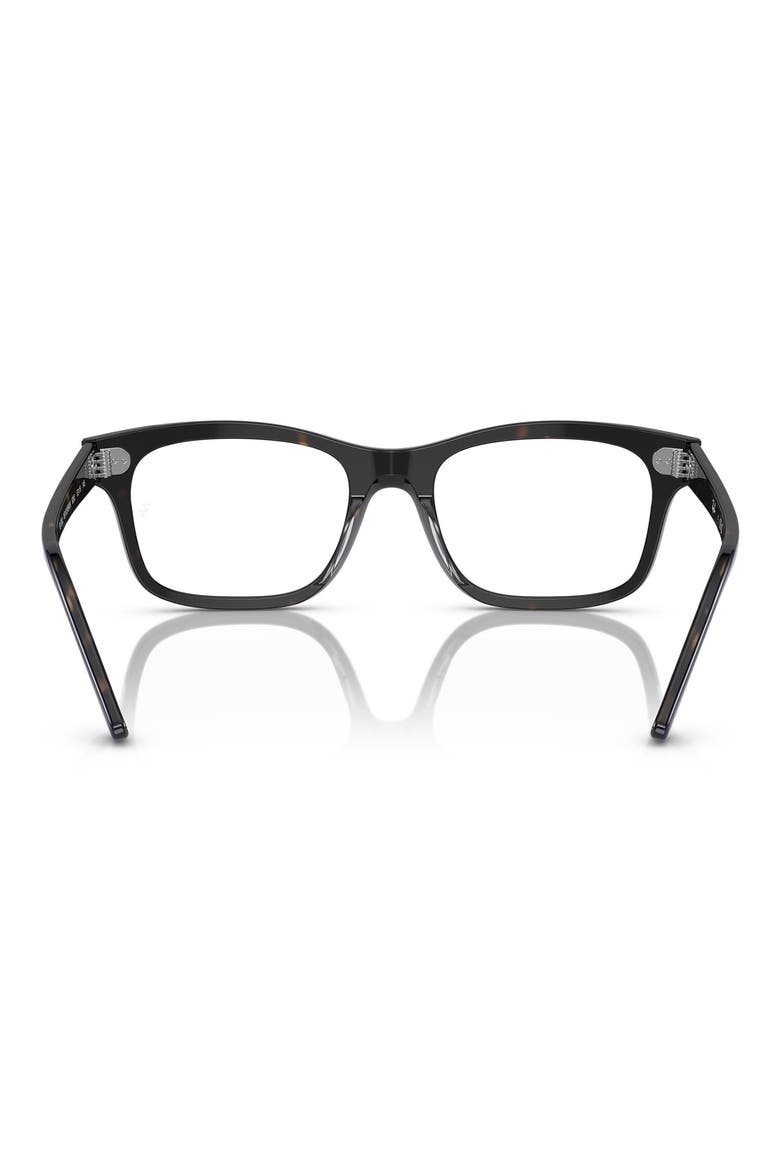 Mr. Burbank 56mm Rectangular Optical Glasses, Alternate, color, BLUE