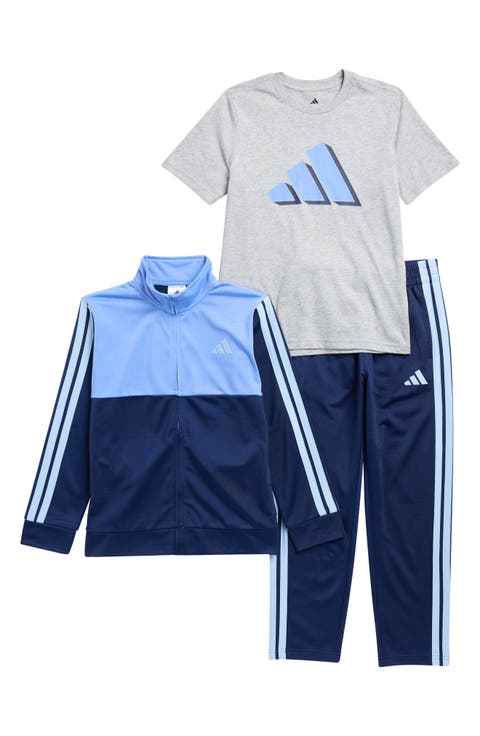 Kids' T-Shirt, Tricot Jacket & Joggers Set (Big Kid)