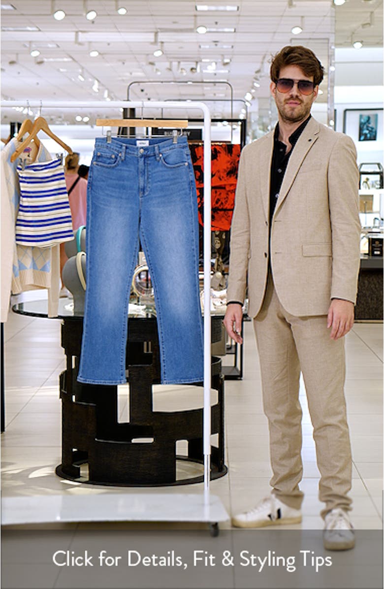 Lennon High Waist Ankle Bootcut Jeans, sales video thumbnail