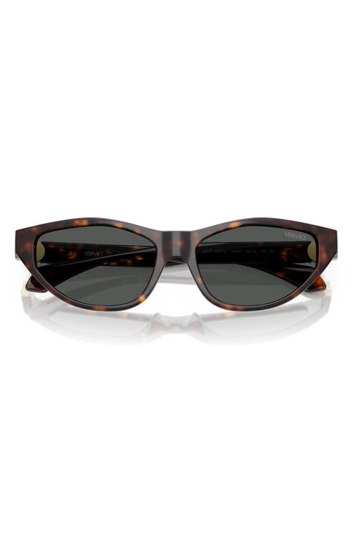Versace 55mm Cat Eye Sunglasses