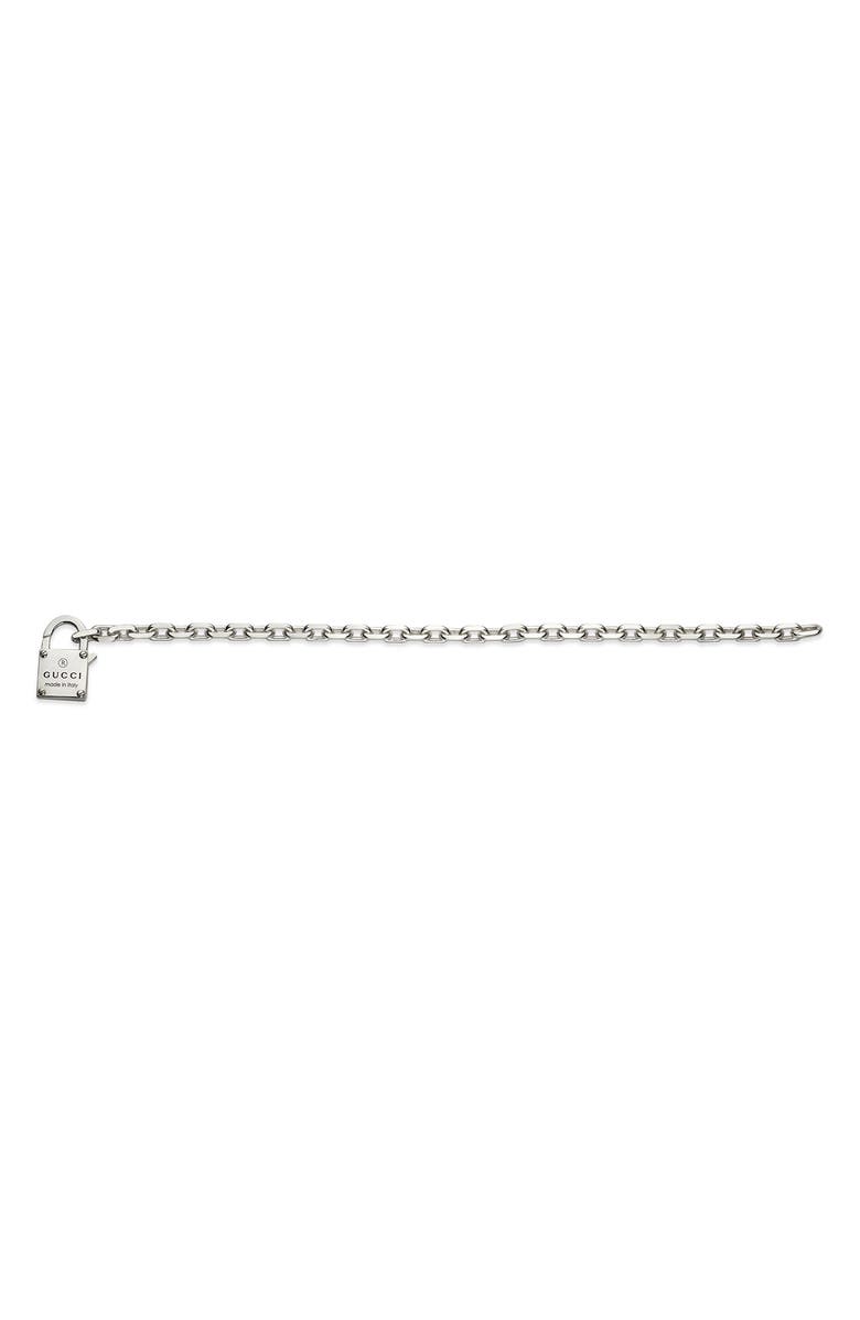 Gucci Trademark Lock Pendant Bracelet, Alternate, color, 