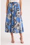 selected Blue Flower Print