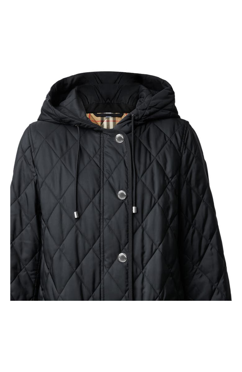 Burberry Roxby Thermoregulated Quilted Coat, Alternate, color,
