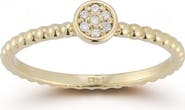 Ember Fine Jewelry 14K Gold Diamond Beaded Ring