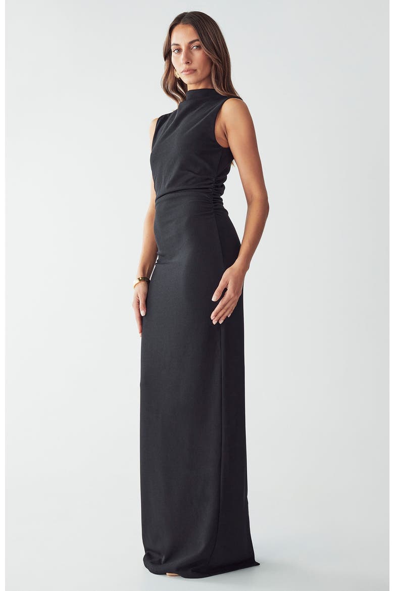 Lana Maxi Dress, Alternate, color, Black