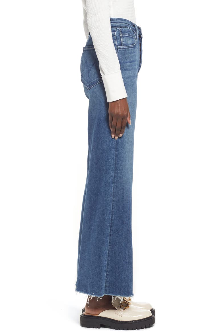 The Tomcat Roller Raw Hem Wide Leg Jeans, Alternate, color, LOVE ME TILL TOMORROW
