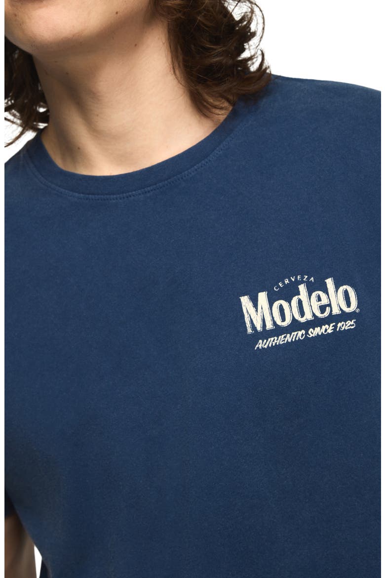 Modelo Cotton Graphic T-Shirt, Alternate, color, ESTATE BLUE