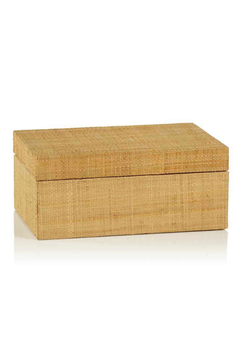 Wood Decorative Box, Main, color, BEIGE