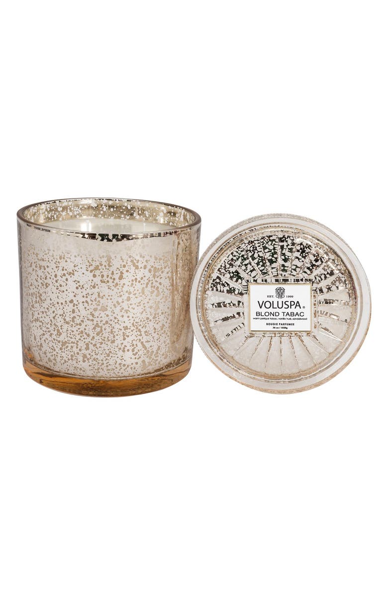 Voluspa Vermeil Blond Tabac Grande Maison Candle, Main, color,
