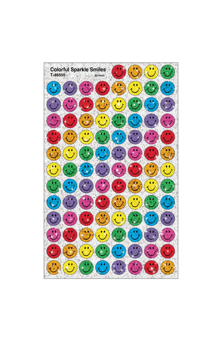 TREND SuperSpots Sparkle Smiles, 1300ct Sticker Pack, Alternate, color, 
