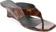 Stuart Weitzman Vinnie 50 Wedge Thong Sandal
