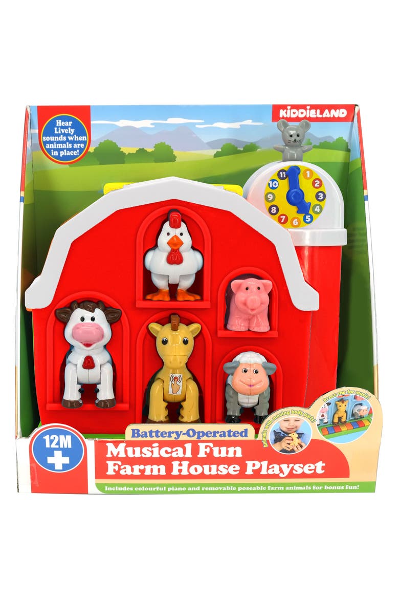 Musical Fun Farm House Playset, Alternate, color, Multicolored