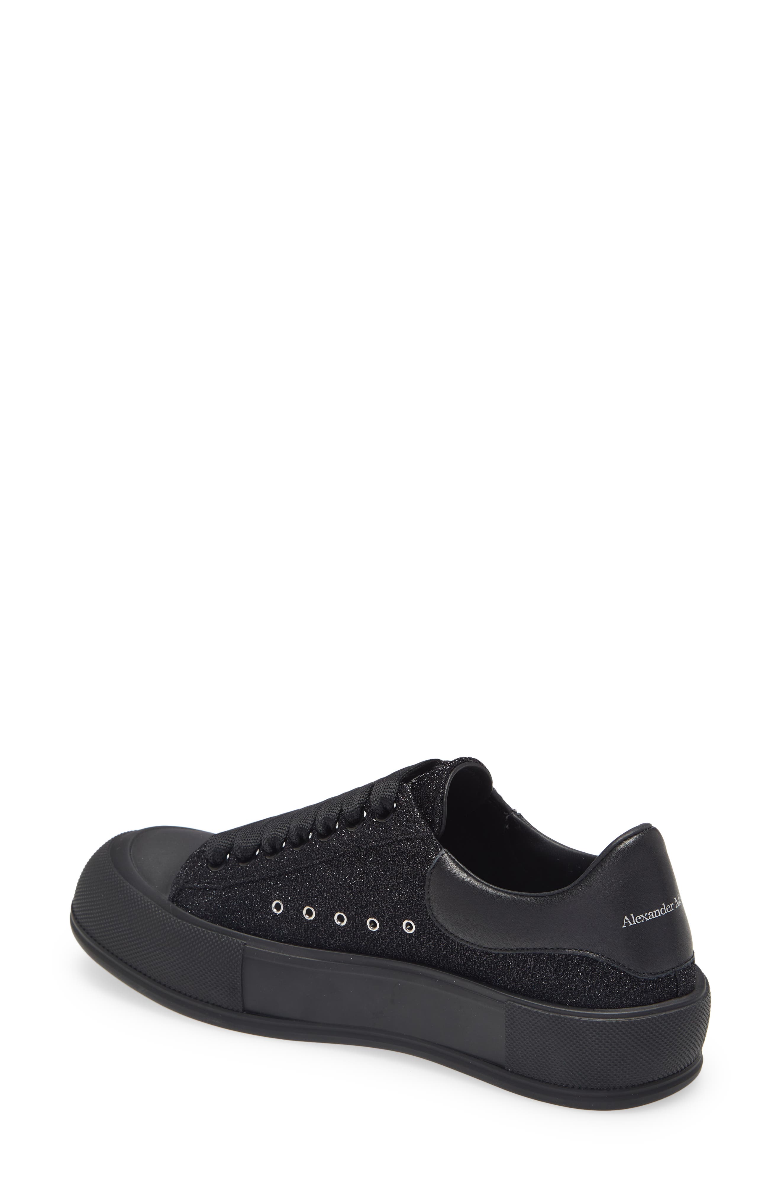 McQueen Alexander McQueen Deck Lace-Up Plimsoll, Alternate, color, 