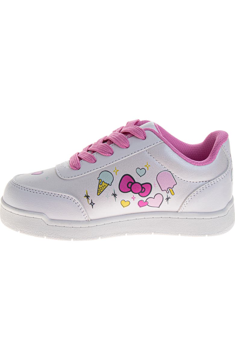 Hello Kitty Sanrio Hello Kitty Sneakers for Girls Colorful Official Casual Comfort Shoes, Alternate, color,