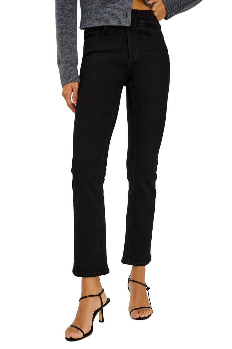 Bixby Straight Leg Jeans, Main, color, BLACKOUT