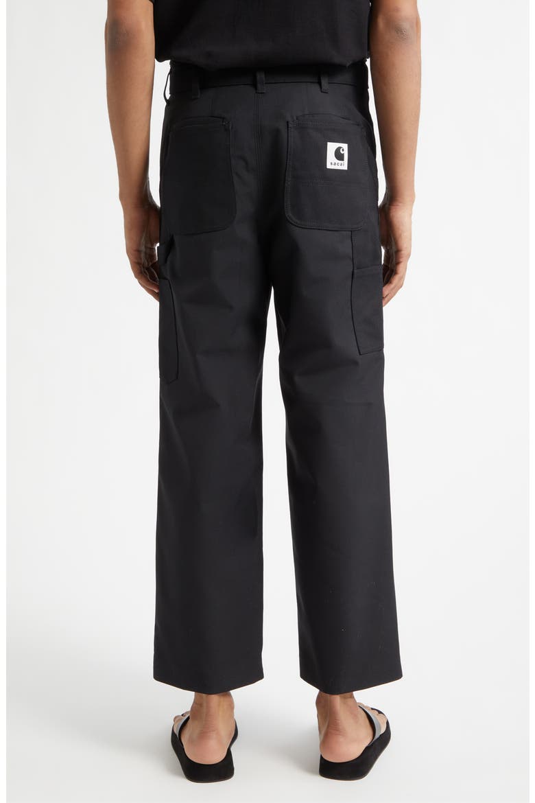 Carhartt WIP Duck Canvas Carpenter Pants, Alternate, color, BLACK