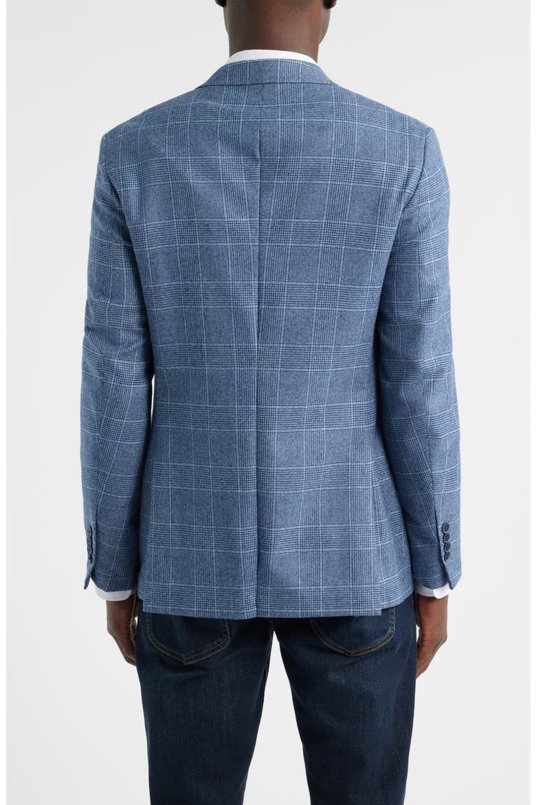 Hyperlight Soft Blue Glen Check Wool Sport Coat, Alternate, color, LIGHT BLUE