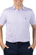 TailorByrd Dealer's Choice Print Performance Polo
